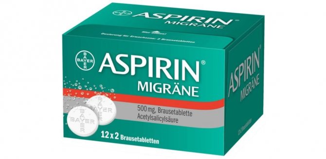 Aspirin for inflammation of the spleen