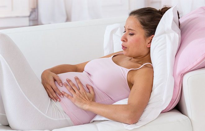 Abdominal pain in pregnant women