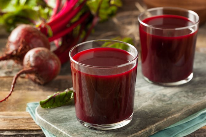 Liver cleansing with beets contraindications