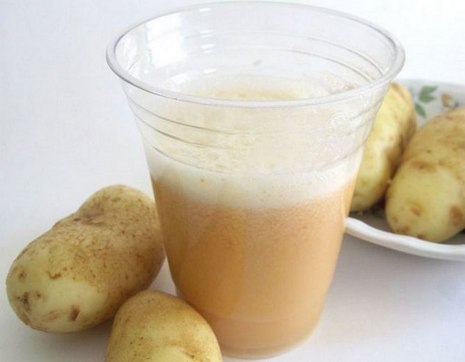 Картофельный сок при язве желудка: схема лечения и противопоказания