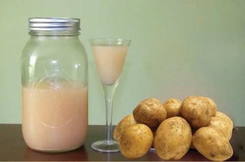 Potato juice