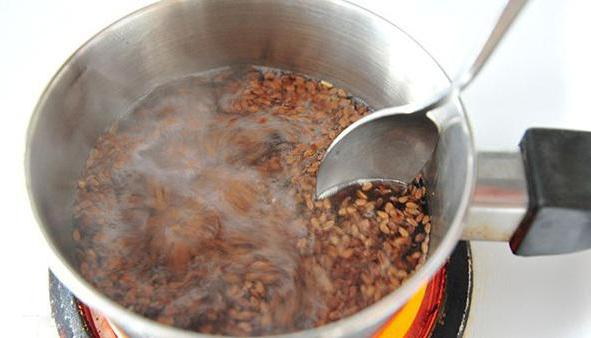 Flax seed decoction