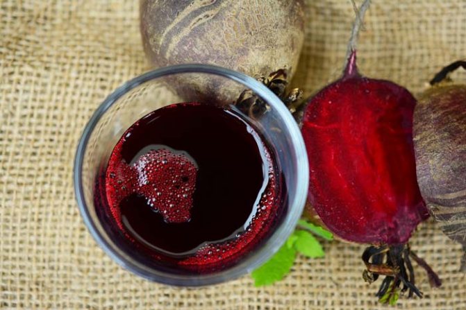 Beetroot decoction to cleanse the liver