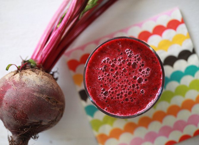 Indications for liver cleansing with beets