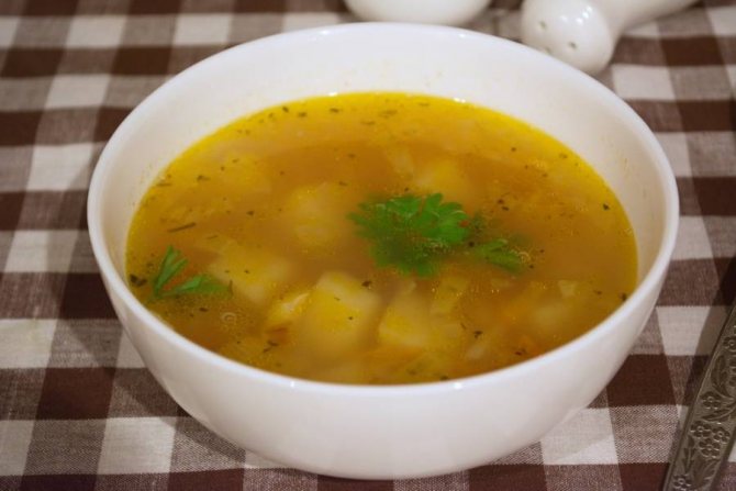 Rules for preparing and recipes for soups for stomach ulcers
