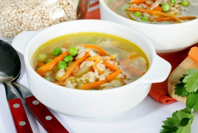Rules for preparing and recipes for soups for stomach ulcers