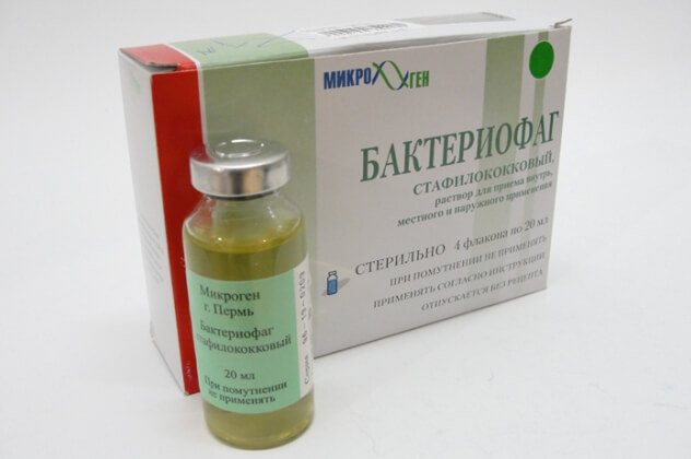 Bacteriophage drug
