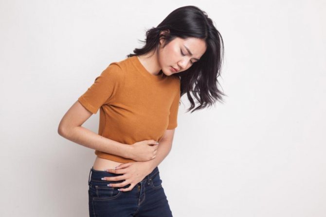 Signs of atonic colitis