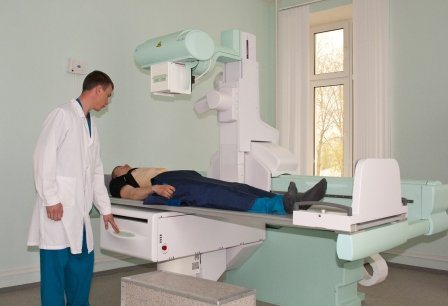 X-ray examination procedure