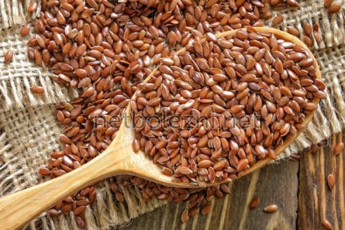Семена льна - средство лечения проблем кишечника с запорами