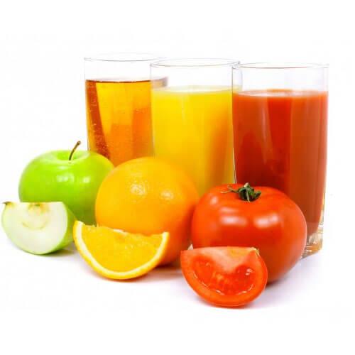 Freshly squeezed juices for heartburn